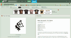 Desktop Screenshot of animewolveslover.deviantart.com
