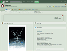 Tablet Screenshot of fairyboo.deviantart.com