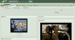 Desktop Screenshot of joshbomb.deviantart.com
