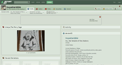 Desktop Screenshot of inuyasharobbie.deviantart.com