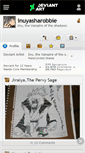 Mobile Screenshot of inuyasharobbie.deviantart.com