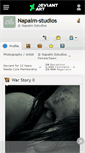 Mobile Screenshot of napalm-studios.deviantart.com