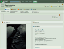 Tablet Screenshot of napalm-studios.deviantart.com