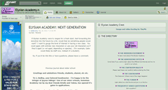 Desktop Screenshot of elysian-academy.deviantart.com