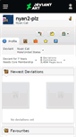 Mobile Screenshot of nyan2-plz.deviantart.com