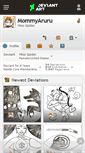 Mobile Screenshot of mommyaruru.deviantart.com