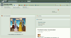 Desktop Screenshot of dressup-avatar.deviantart.com