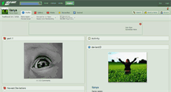 Desktop Screenshot of ilanya.deviantart.com