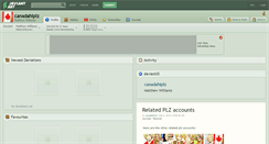 Desktop Screenshot of canadahiplz.deviantart.com