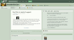 Desktop Screenshot of damonbairdfanclub.deviantart.com
