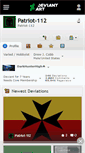 Mobile Screenshot of patriot-112.deviantart.com