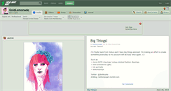 Desktop Screenshot of goldlemonade.deviantart.com