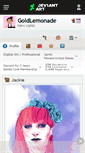 Mobile Screenshot of goldlemonade.deviantart.com