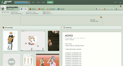 Desktop Screenshot of gummylatte.deviantart.com