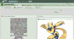 Desktop Screenshot of jellojolteon2000.deviantart.com