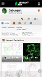 Mobile Screenshot of dabungun.deviantart.com
