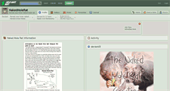 Desktop Screenshot of nakedmolerat.deviantart.com