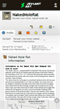 Mobile Screenshot of nakedmolerat.deviantart.com