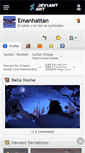 Mobile Screenshot of emanhattan.deviantart.com