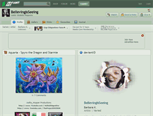 Tablet Screenshot of believingisseeing.deviantart.com