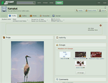 Tablet Screenshot of kamakat.deviantart.com