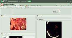 Desktop Screenshot of goddess-nemain.deviantart.com