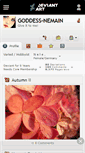 Mobile Screenshot of goddess-nemain.deviantart.com