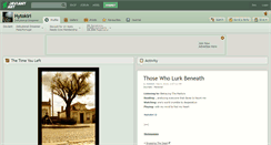 Desktop Screenshot of hytokiri.deviantart.com