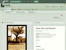 Tablet Screenshot of hytokiri.deviantart.com