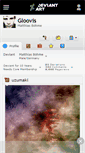 Mobile Screenshot of gloovis.deviantart.com