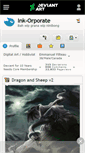 Mobile Screenshot of ink-orporate.deviantart.com