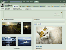 Tablet Screenshot of enyodanis.deviantart.com