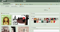 Desktop Screenshot of mylittlegallery.deviantart.com