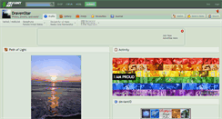 Desktop Screenshot of dravenstar.deviantart.com