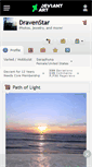 Mobile Screenshot of dravenstar.deviantart.com