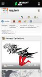 Mobile Screenshot of lequiem.deviantart.com