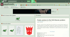 Desktop Screenshot of akatsukirocket854.deviantart.com