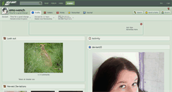 Desktop Screenshot of emo-wench.deviantart.com