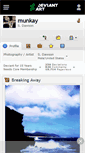 Mobile Screenshot of munkay.deviantart.com
