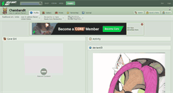 Desktop Screenshot of chaosbandit.deviantart.com