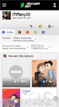 Mobile Screenshot of itiffany20.deviantart.com