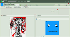 Desktop Screenshot of chaosmillzytheory.deviantart.com