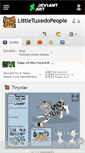 Mobile Screenshot of littletuxedopeople.deviantart.com