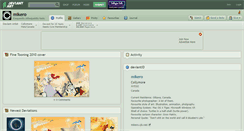 Desktop Screenshot of mikero.deviantart.com