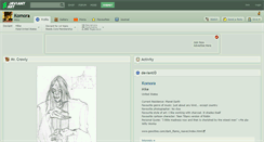 Desktop Screenshot of komora.deviantart.com