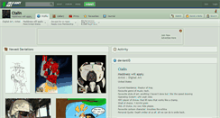 Desktop Screenshot of ctalin.deviantart.com