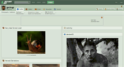 Desktop Screenshot of geckogr.deviantart.com
