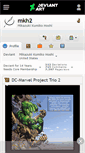Mobile Screenshot of mkh2.deviantart.com