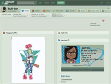 Tablet Screenshot of buki-kun.deviantart.com
