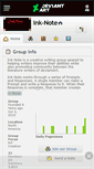 Mobile Screenshot of ink-note.deviantart.com